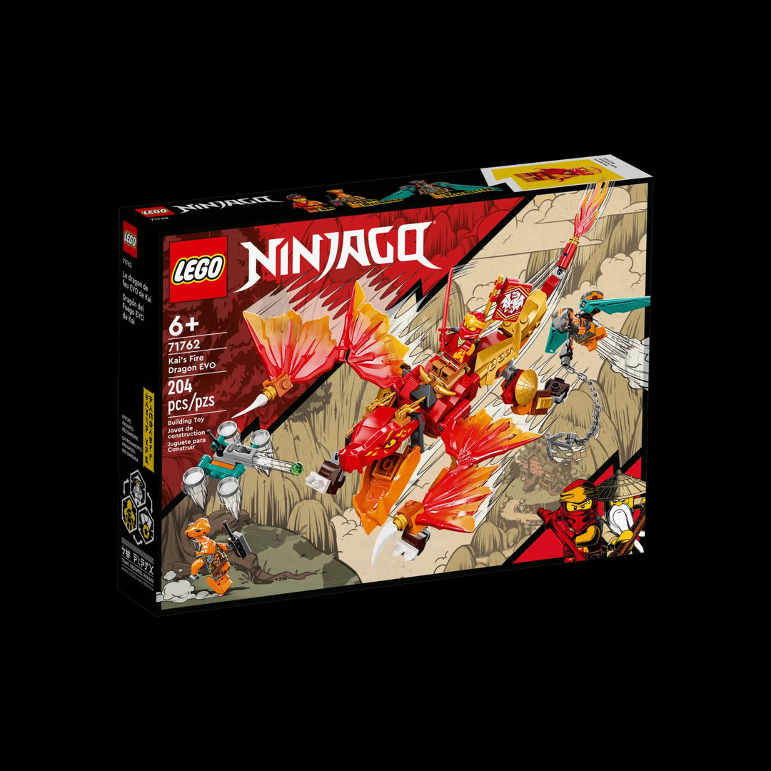 lego  box of Kai's fire dragon EVO 71762