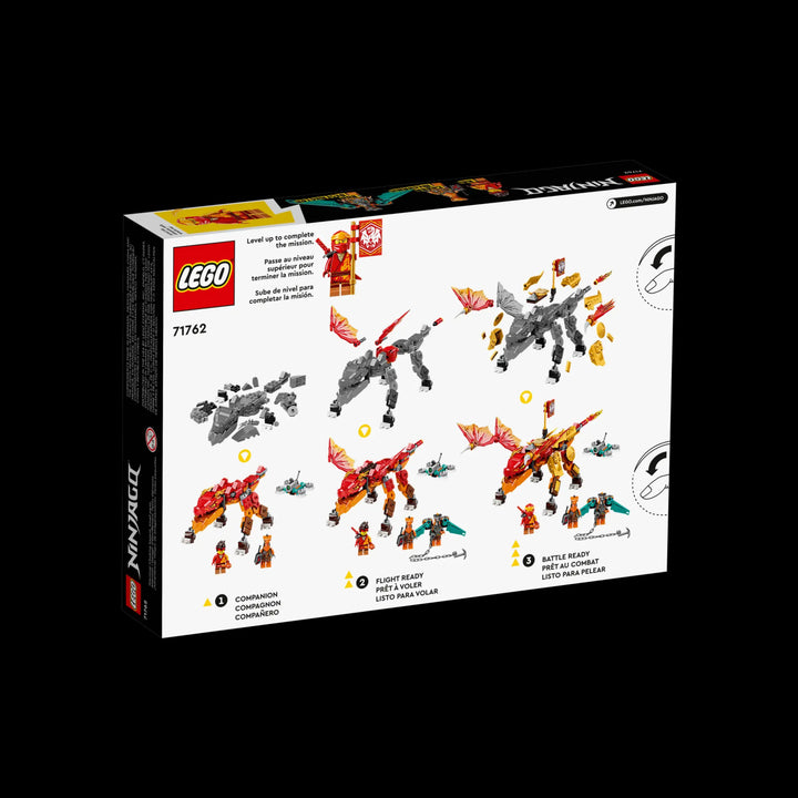 lego  box of Kai's fire dragon EVO 71762