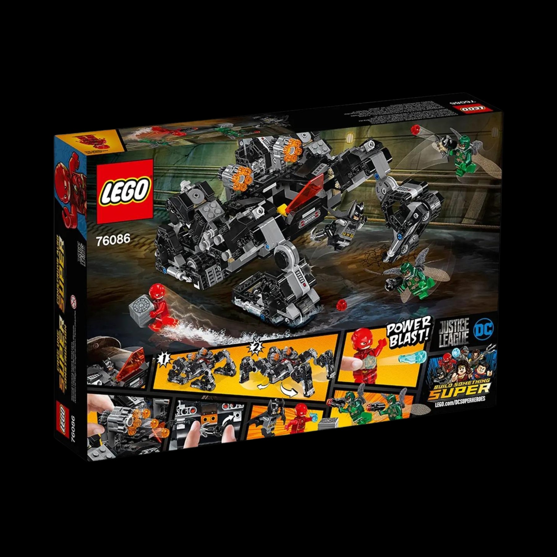 DC™ Justice League™ Knightcrawler Tunnel Attack 76086