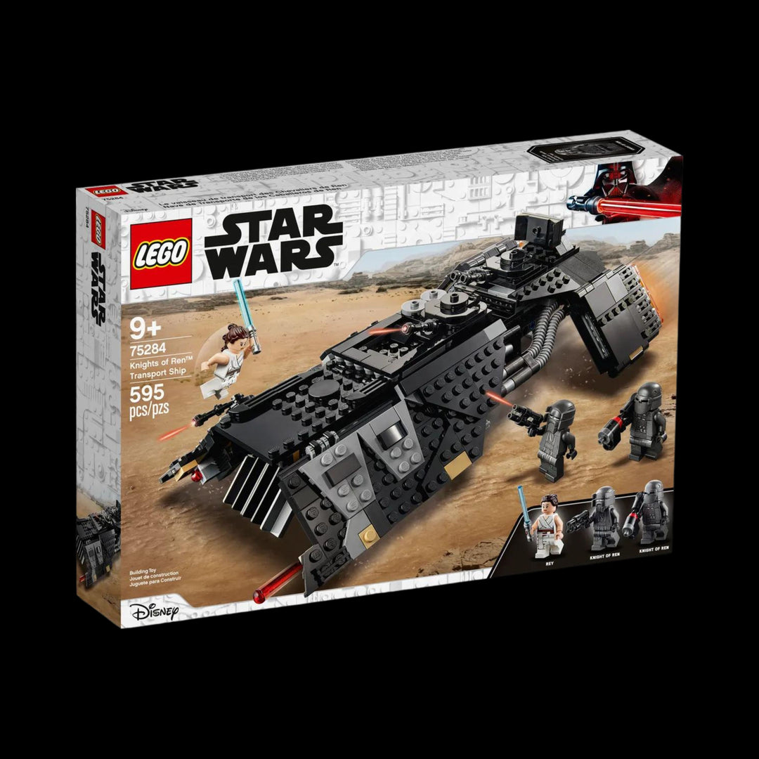 lego box of Knights of Ren transport ship 75284