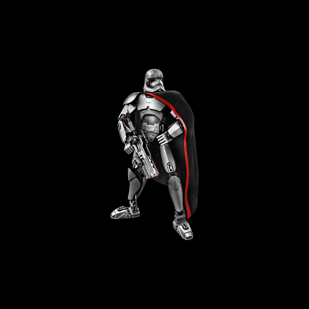 Fully assembel Captain Phasma 75118 with all element