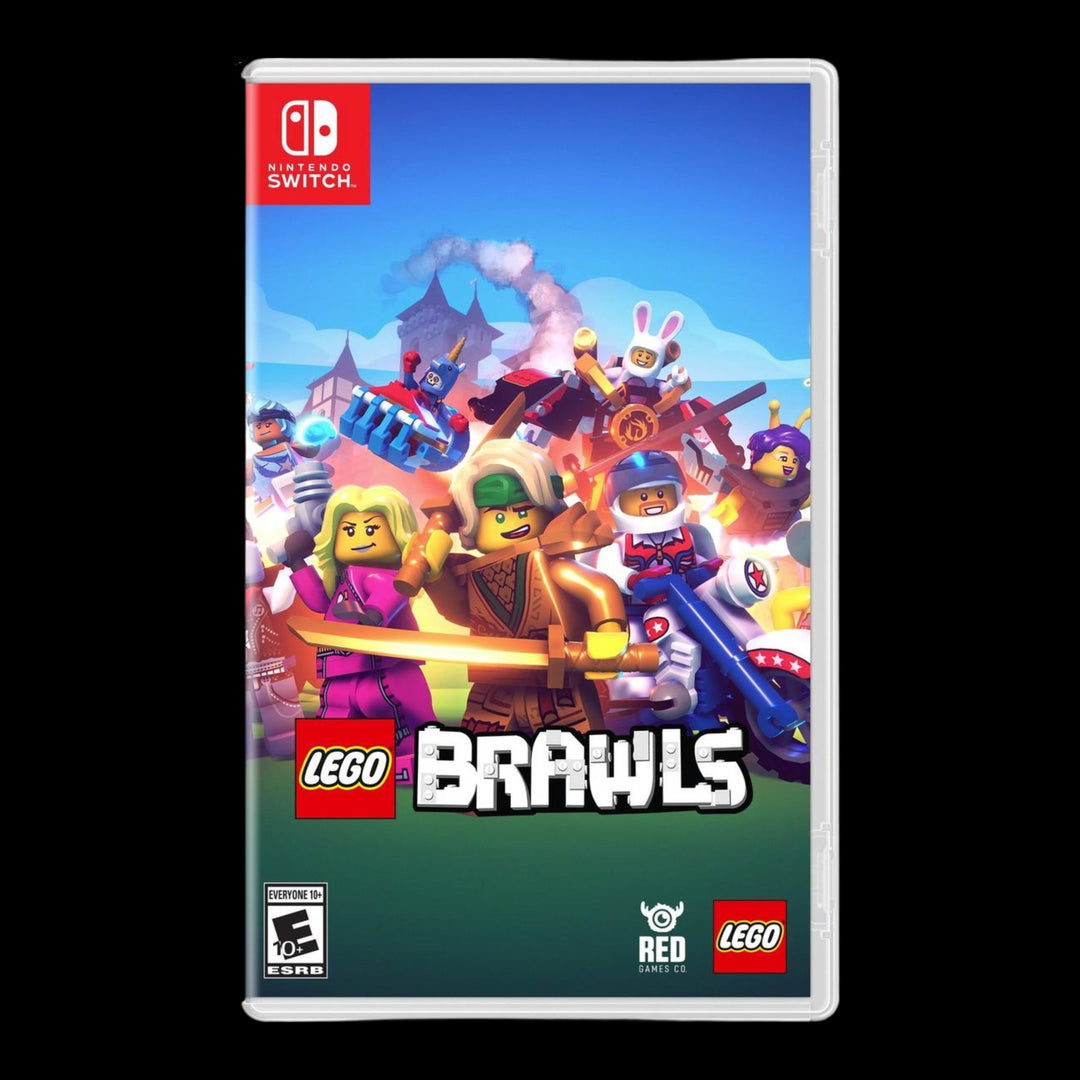 Front side of the case LEGO Brawls (NSW)