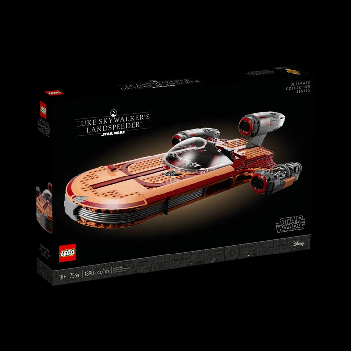 Lego box of LUKE SKYWALKER'S LAWDSPEEDER 75341