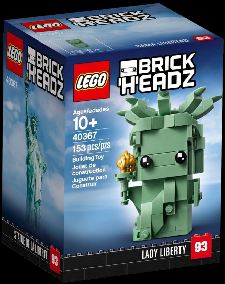 lego box of Lady liberty 40367