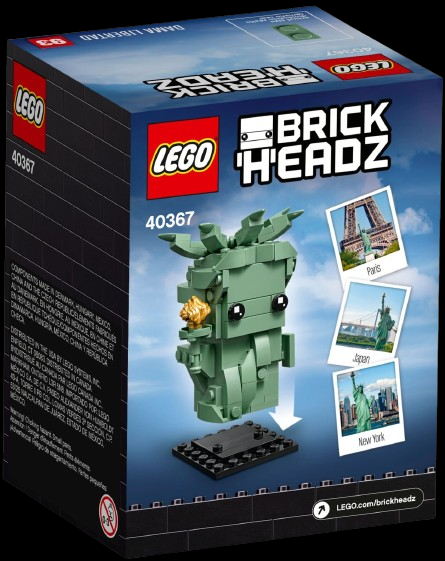 lego box of Lady liberty 40367