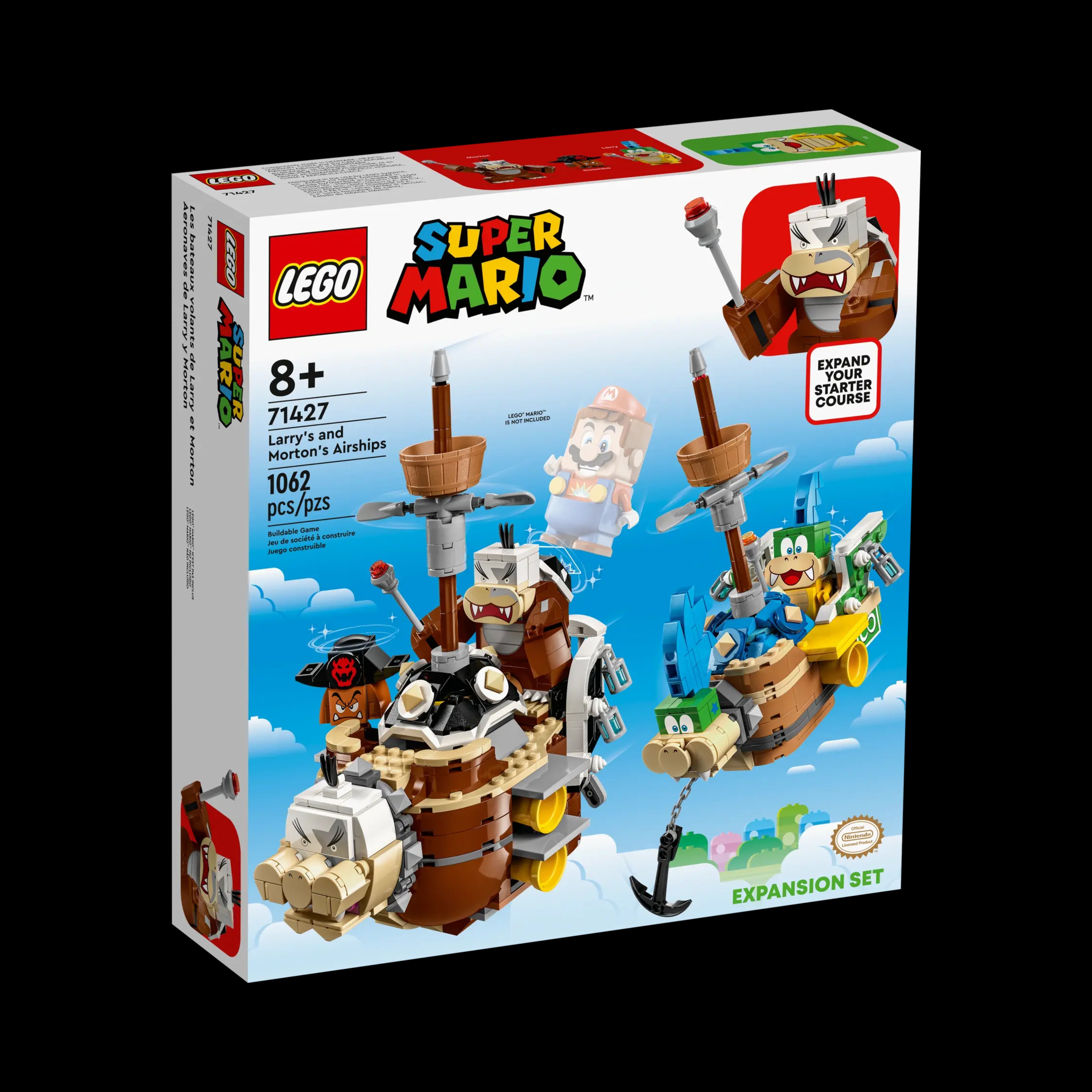 Super Mario™ Larry and Mortans Airships 71427 – Noble Nostalgics