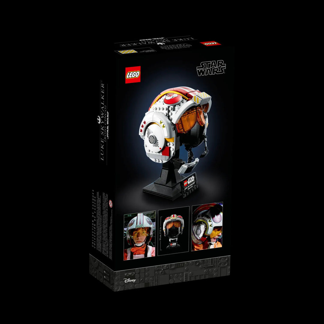 lego box of Luke Skywalker Helmet 75327