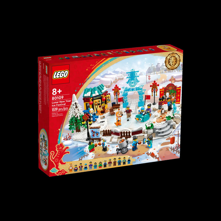 lego box of Luner new year ice festival 80109