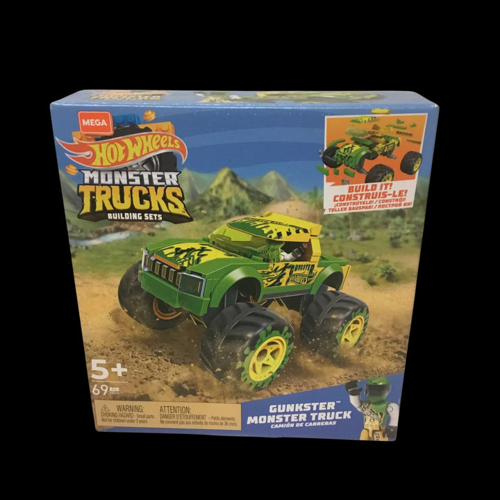 MAGA BOX OF MEGA Hot Wheels Gunkster Monster Truck