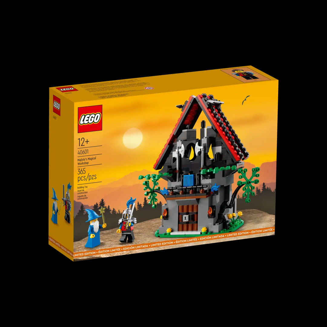 lego box of Majisto’s Magical Workshop 40601