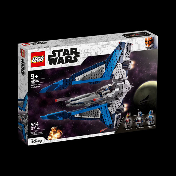 lego box of Mandalorian starfighter 75316