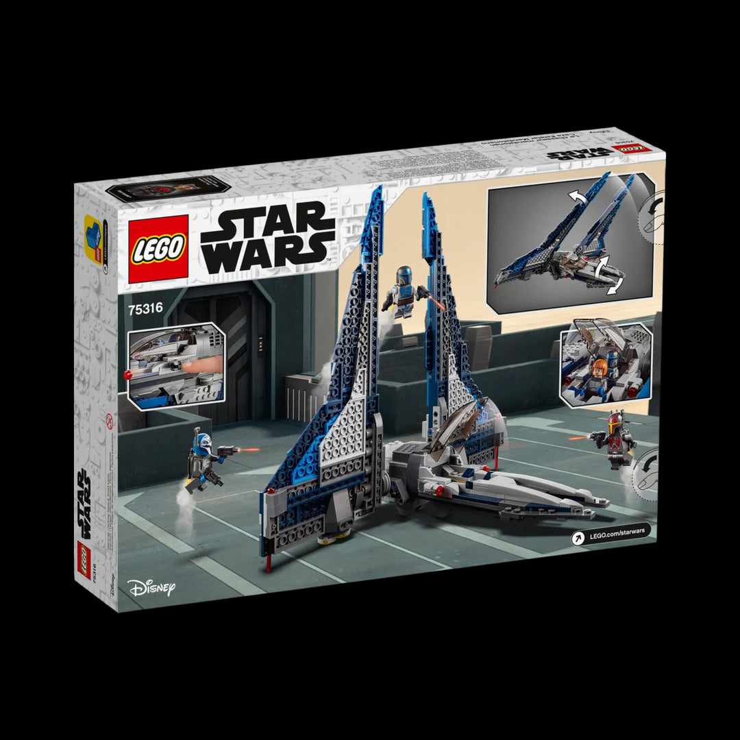 lego box of Mandalorian starfighter 75316 