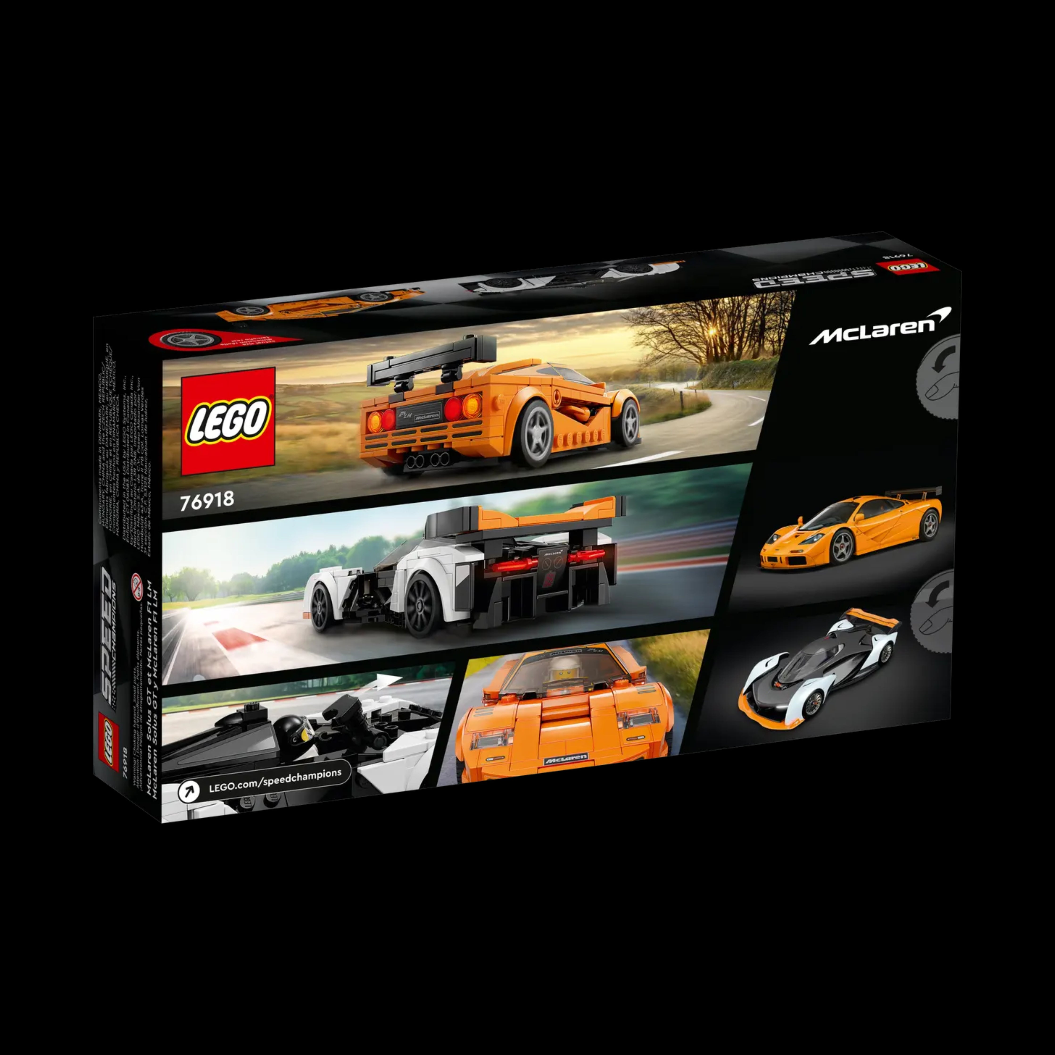 Speed Champions™ McLaren Solus GT & McLaren F1 LM 76918 – Noble