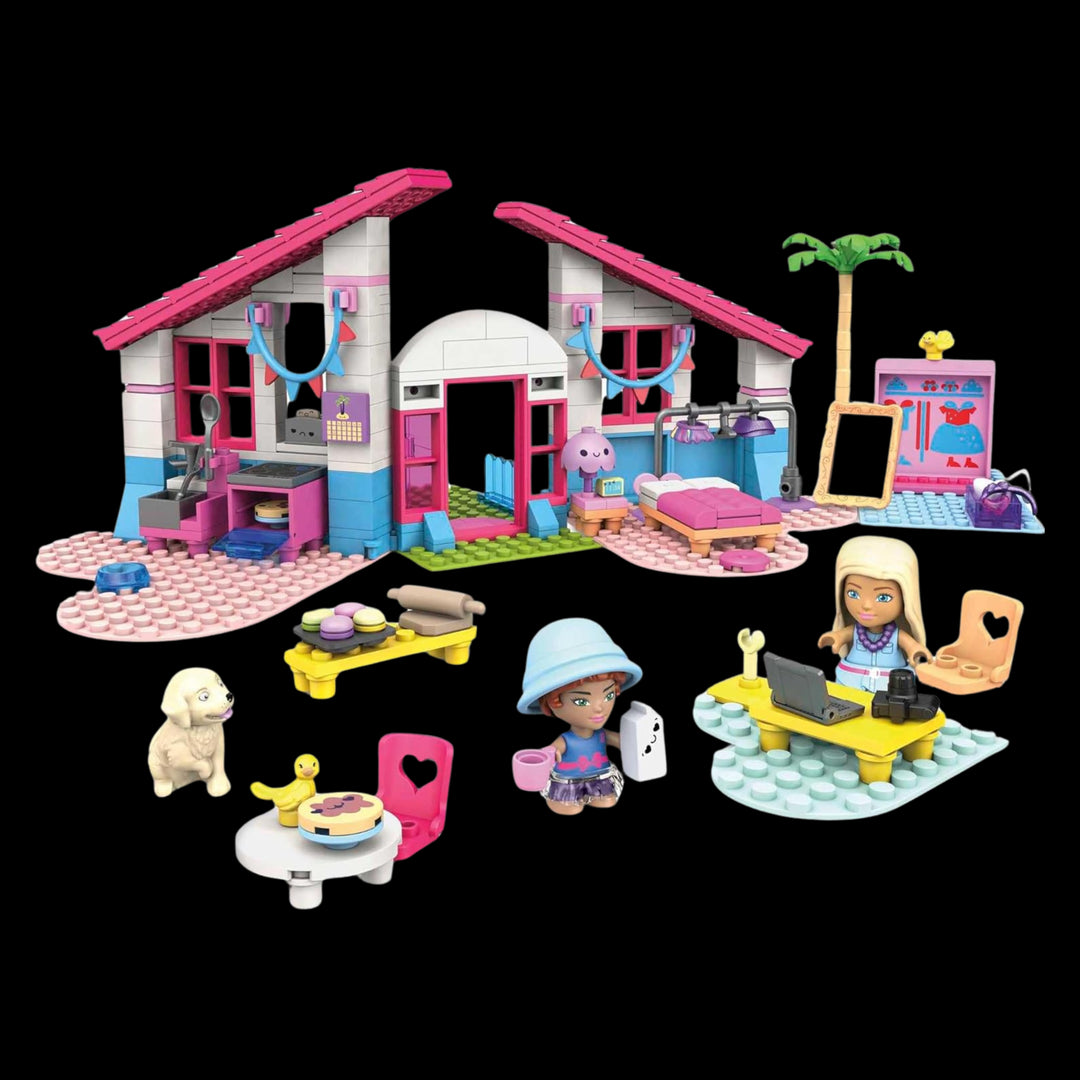 ALL ELEMENTS OF Mega Barbie Building Toys Playset