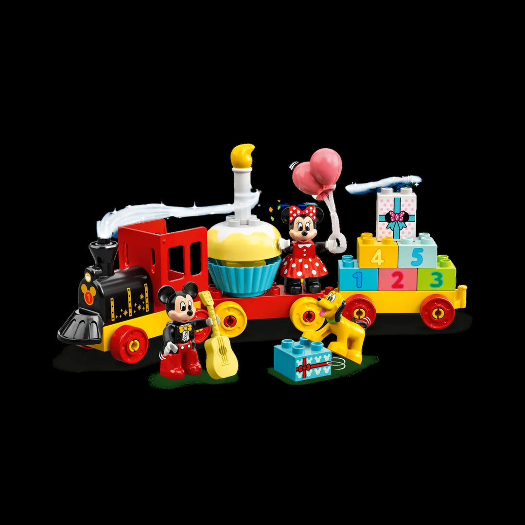 Fully assembel Mickey and Minnie birthday train 10941