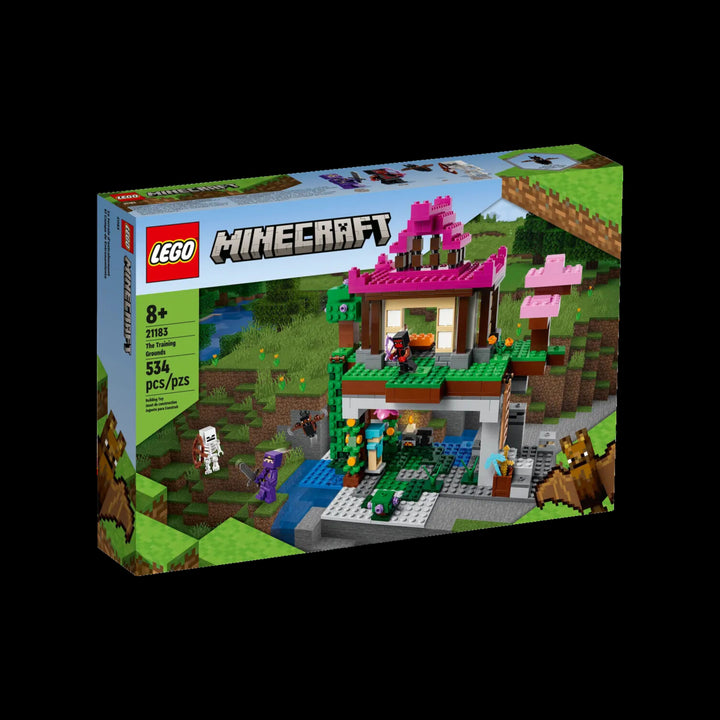 lego box of Minecraft the training grounds 21183