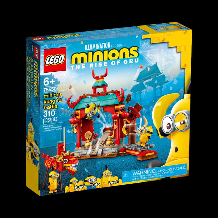 lego box of Minions kung fu battle 75550