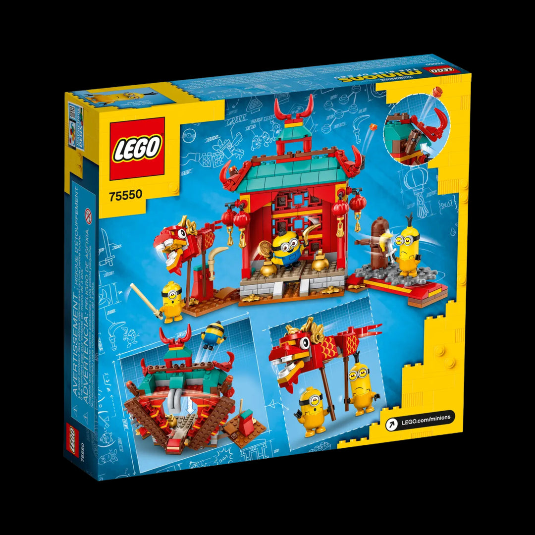 lego box of Minions kung fu battle 75550