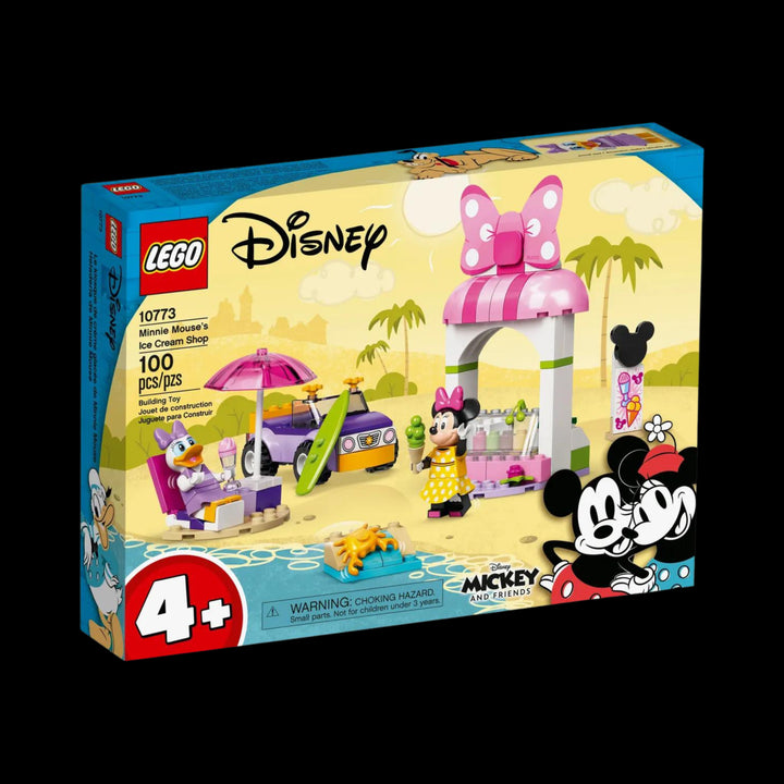 lego box of Minnie Mouse's Ice Cream Shop 10773