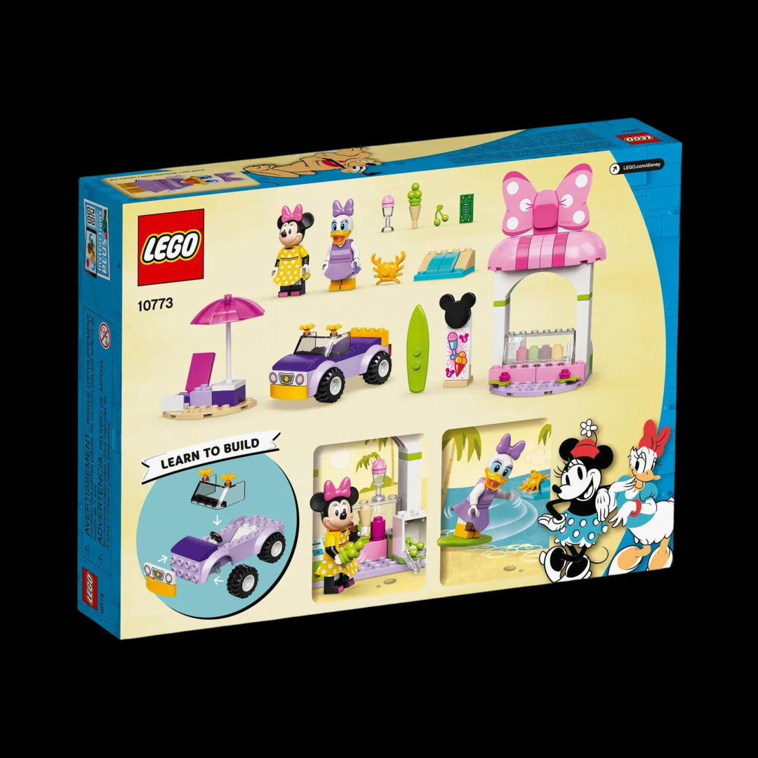 lego box of Minnie Mouse's Ice Cream Shop 10773