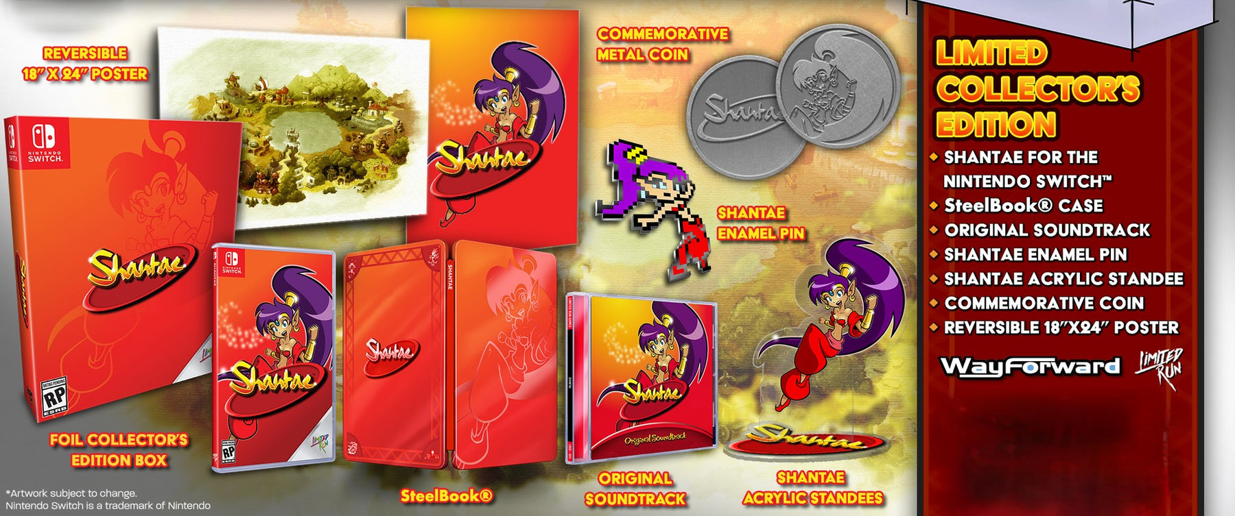 SHANTAE™ COLLECTOR'S EDITION (NSW) Noble Nostalgics
