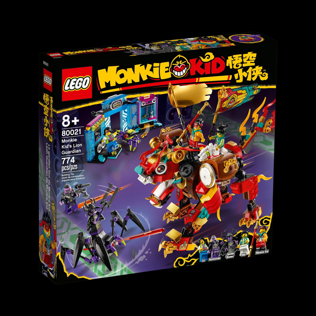 lego box of Monkie kid lion gaurdian 80021