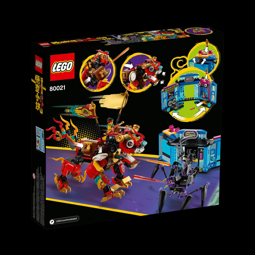 lego box ofMonkie kid lion gaurdian 80021