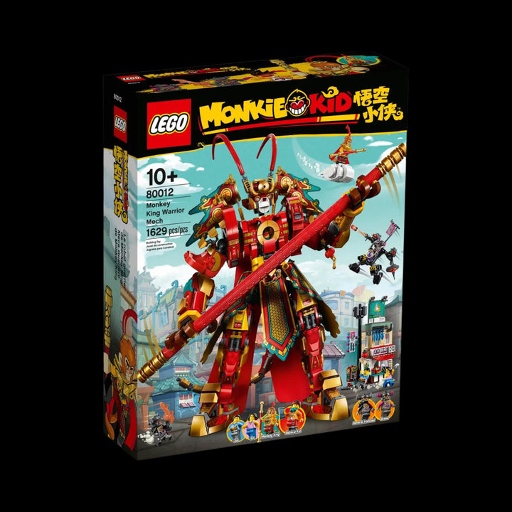 lego box of Monkie kid warrior mech 80012