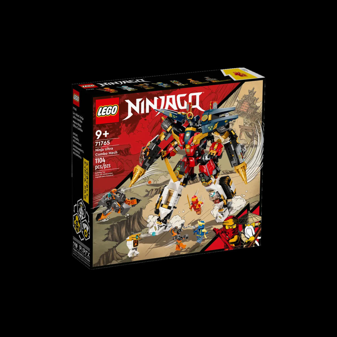 lego box of Ninja Ultra Combo Mech 71765