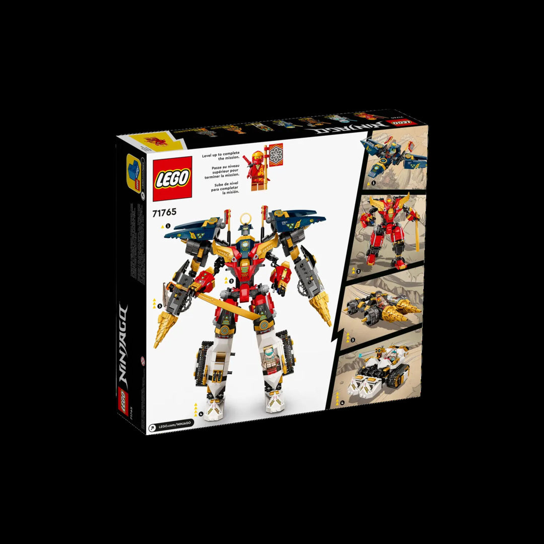 lego box of Ninja Ultra Combo Mech 71765