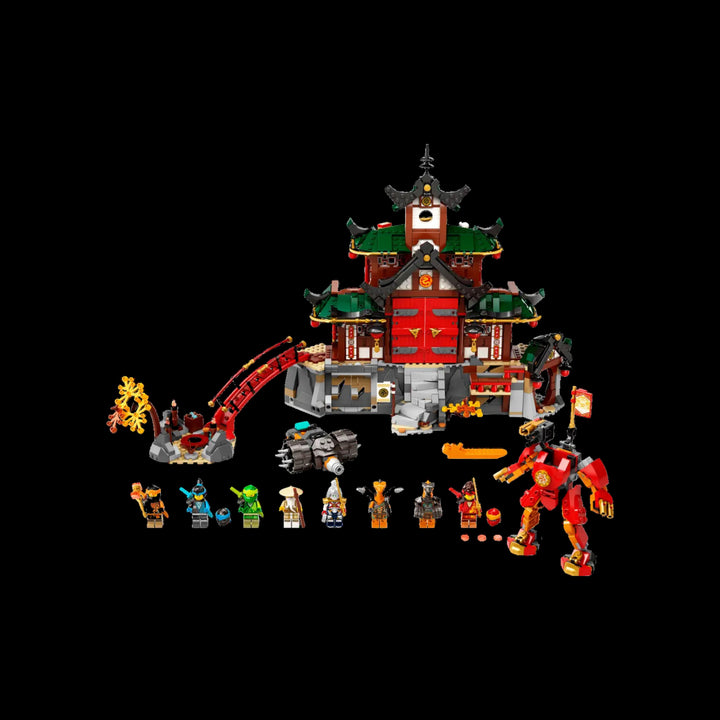 Full view of Ninja dojo temple 71767