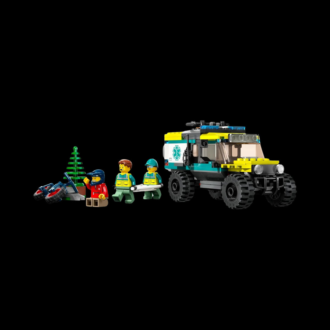 FYLLY ASSEMBEL OF OFF ROAD AMBULANCE 40582 WITH ALL ELEMENTS
