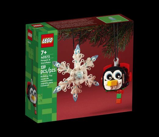 Lego box of Penguin and Snowflake 