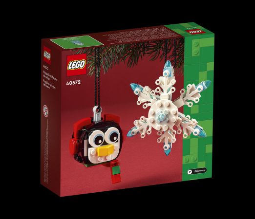 Lego box of Penguin and Snowflake