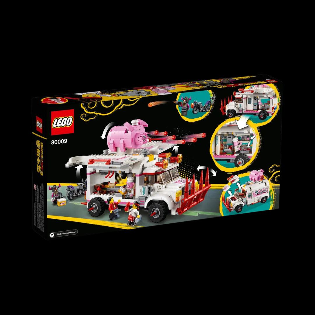 lego box of Monkey Kid™ Piggy's food truck 80009