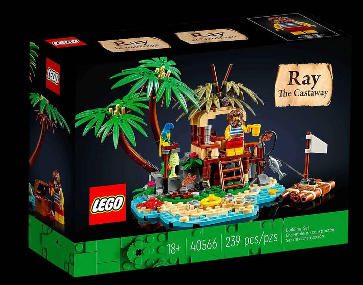 LEGO Ray the castaway set box