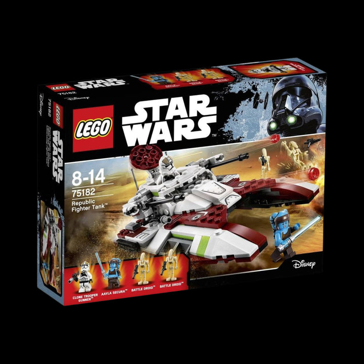 lego box of Republic Fighter Tank 75182