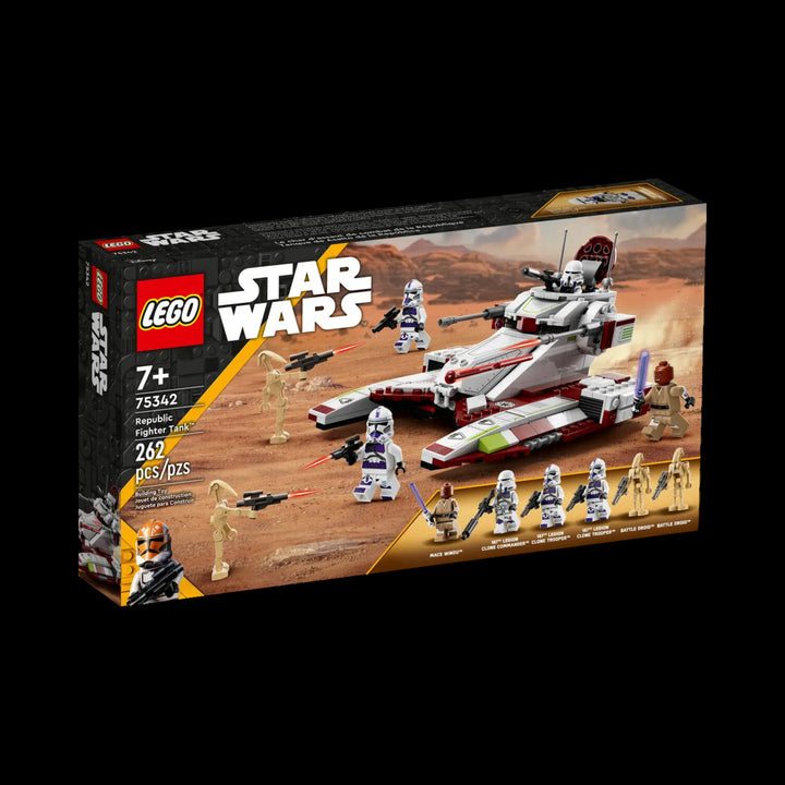 lego box of Republic Fighter Tank 75342