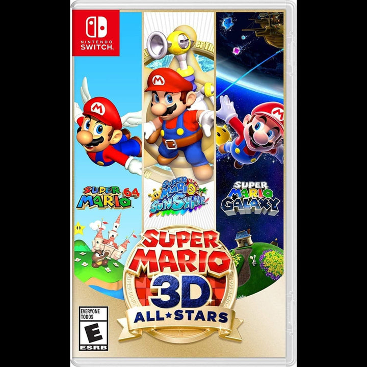 FRONT SIDE VIEW OF SUPER MARIO 3D ALL-STARS