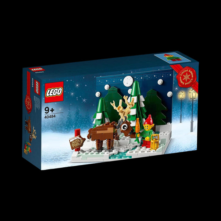 Lego box of Santa's front yard