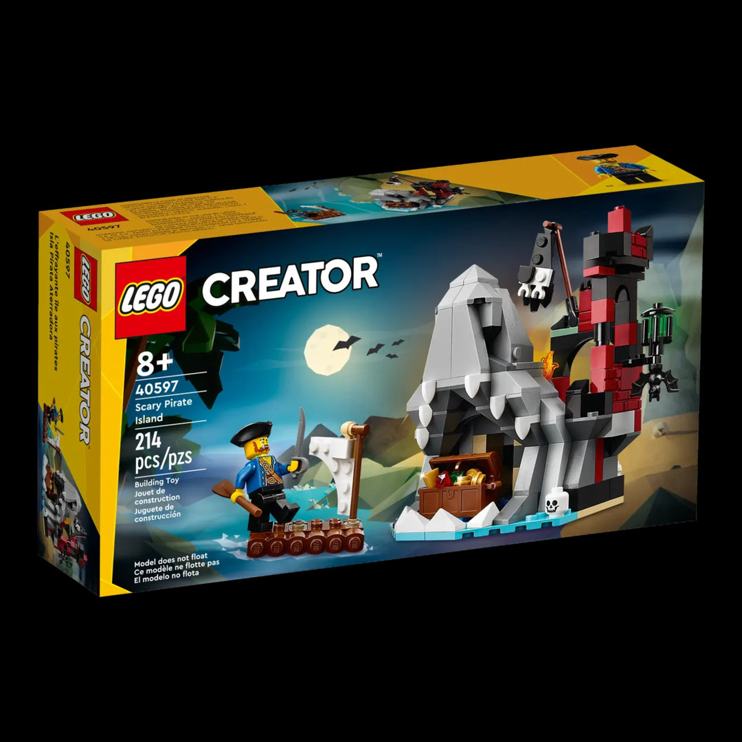 Lego box of Scary Pirate Island 40597