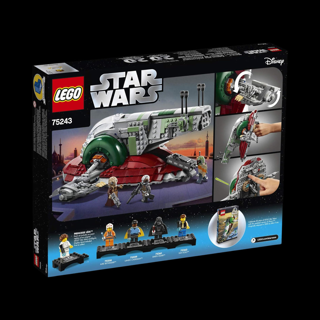 lego box 0f Slave 1 20th anniversary 75243 