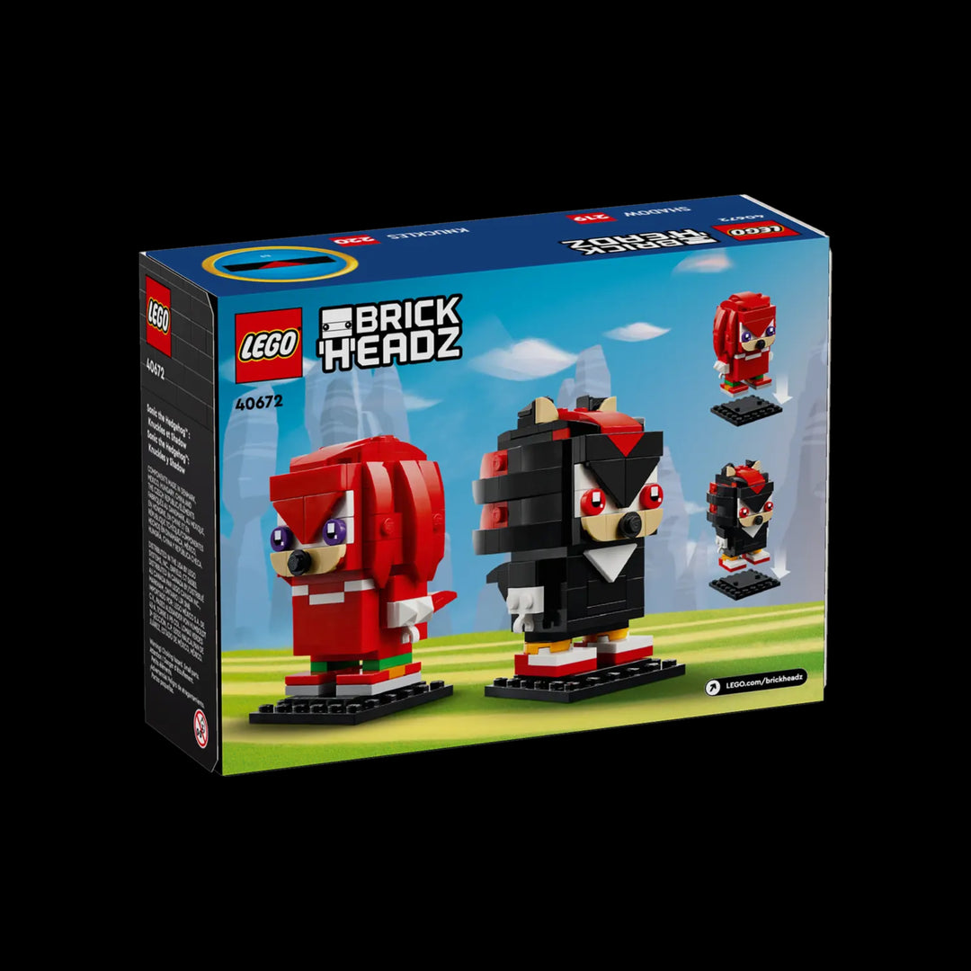 lego box of Sonic the Hedgehog™: Knuckles & Shadow 40672