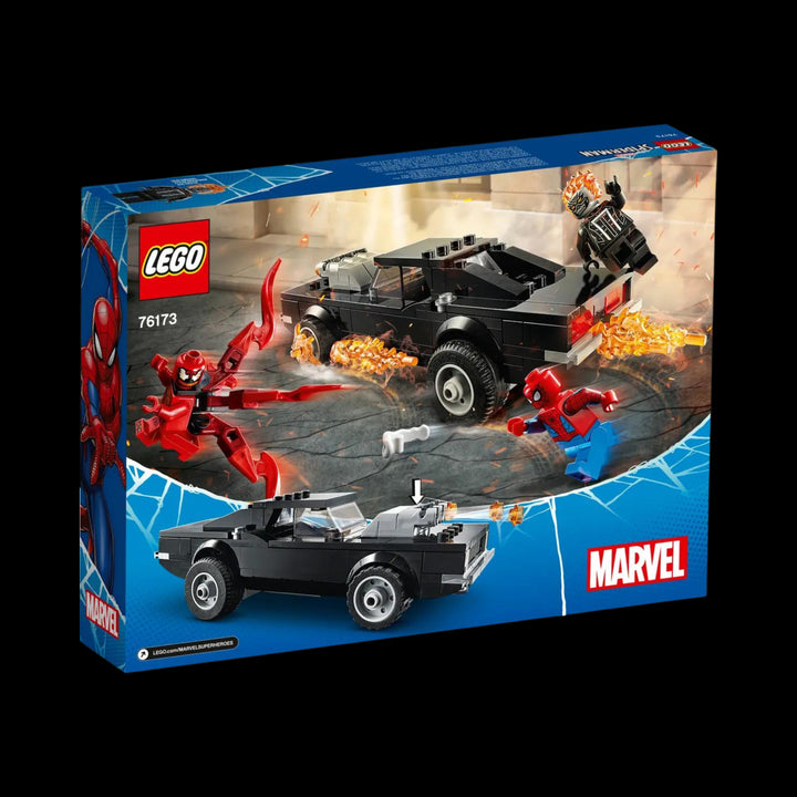 lego box of Spider-Man and Ghost Rider vs. Carnage 76173