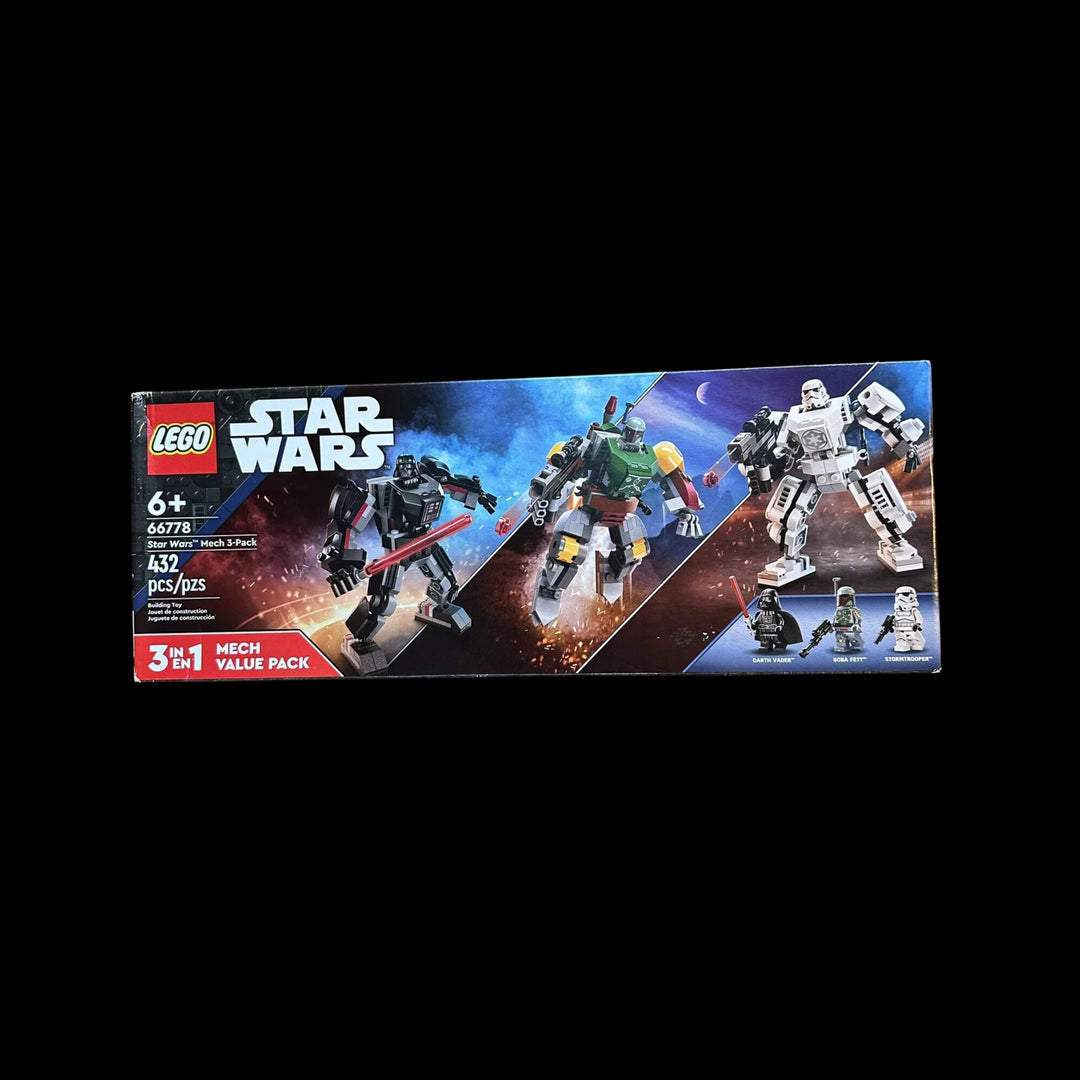 Lego box of Star Wars Mech 3-Pack 66778