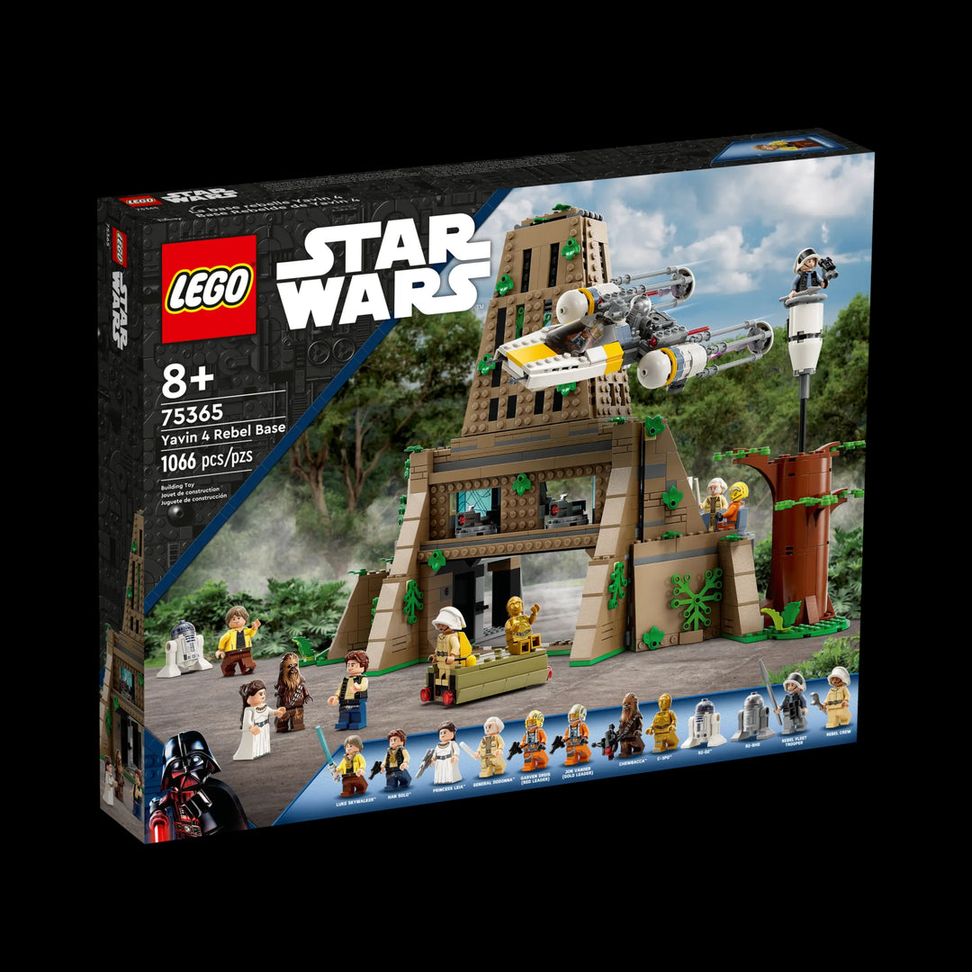 lego box of Star Wars Yavin 4 Rebel Base 75365