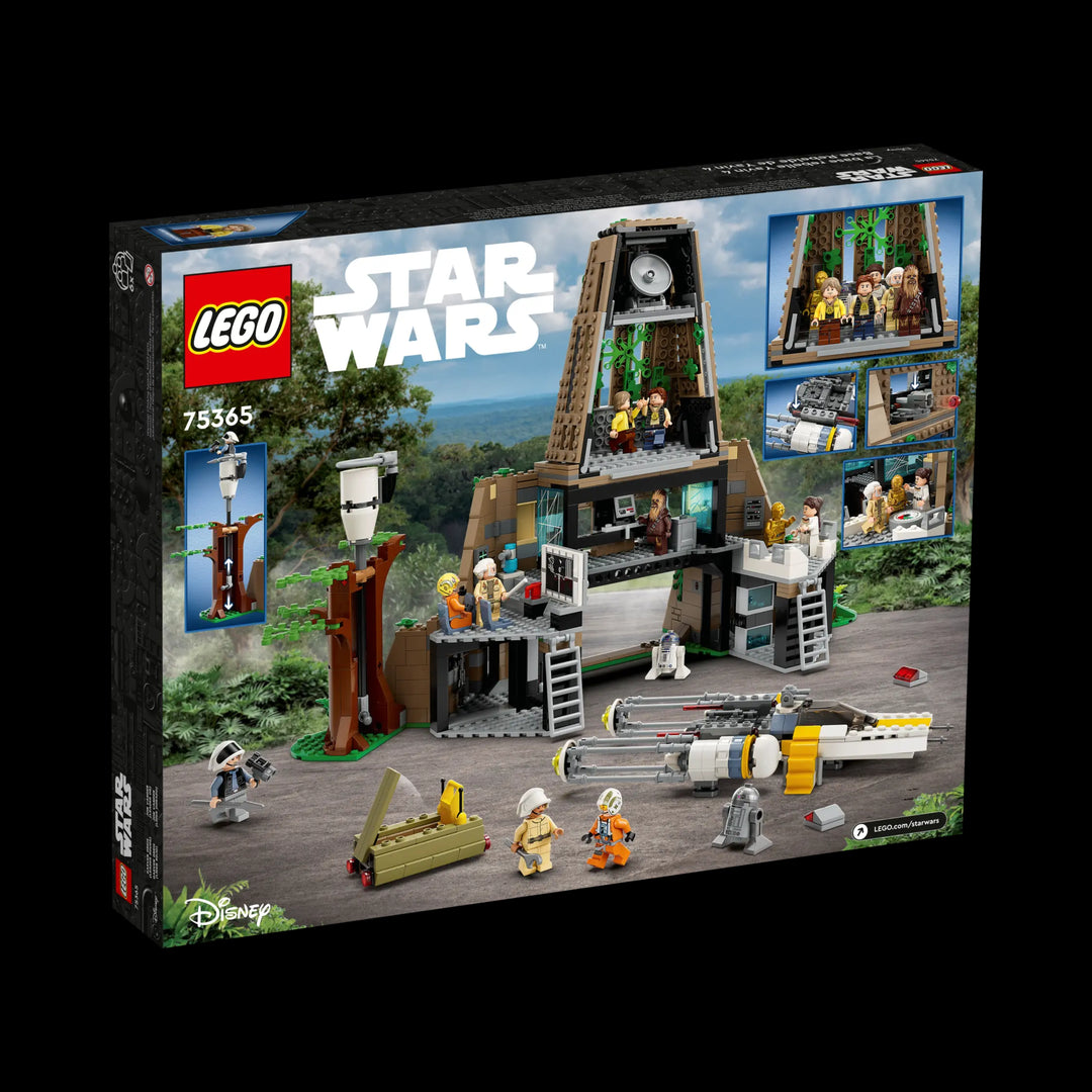 lego box of Star Wars Yavin 4 Rebel Base 75365