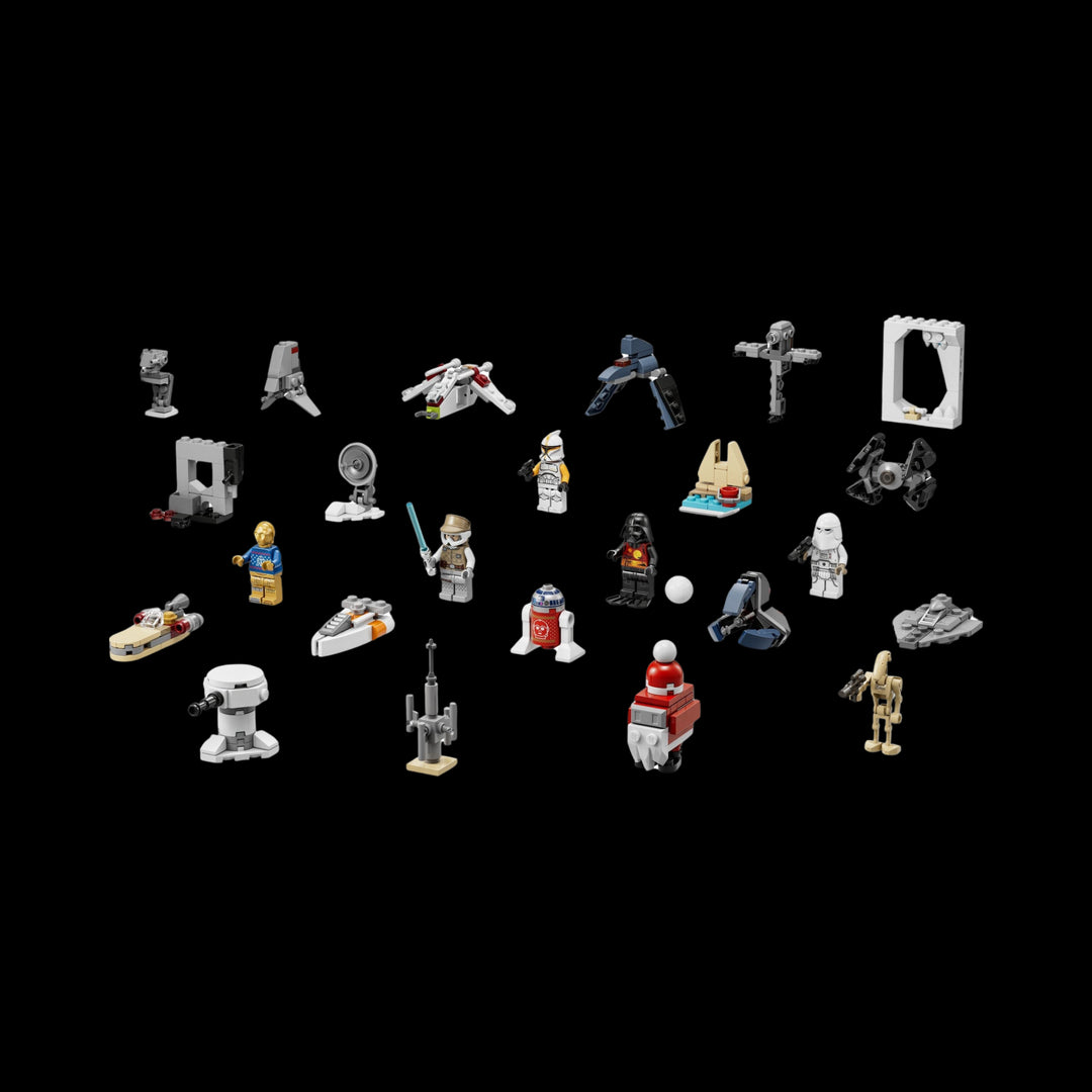 All element of Star wars advent calandar 2022 75340