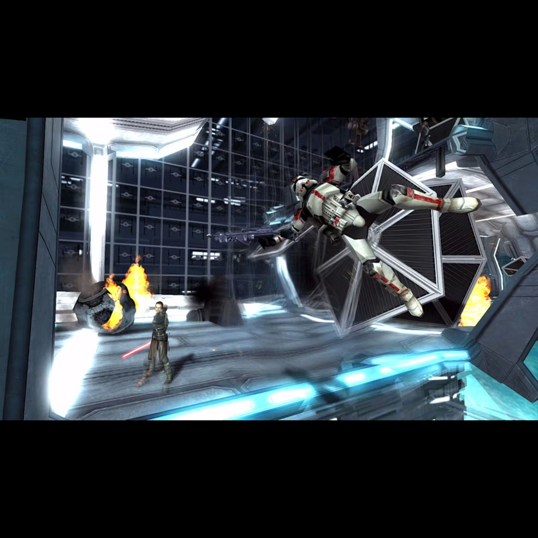 Gameplay of Star Wars: The Force Unleashed (NSW)