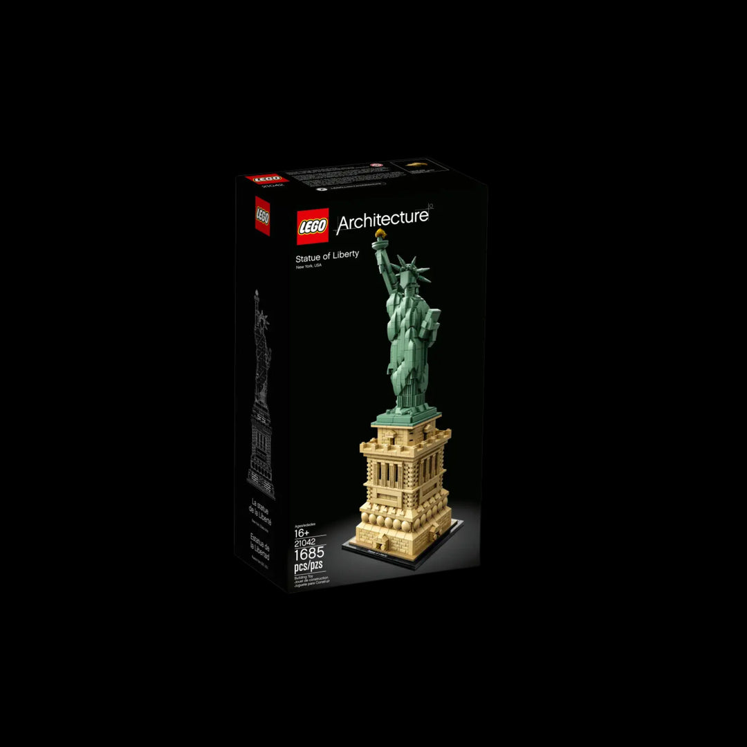 lego box of Statue of liberty 21042